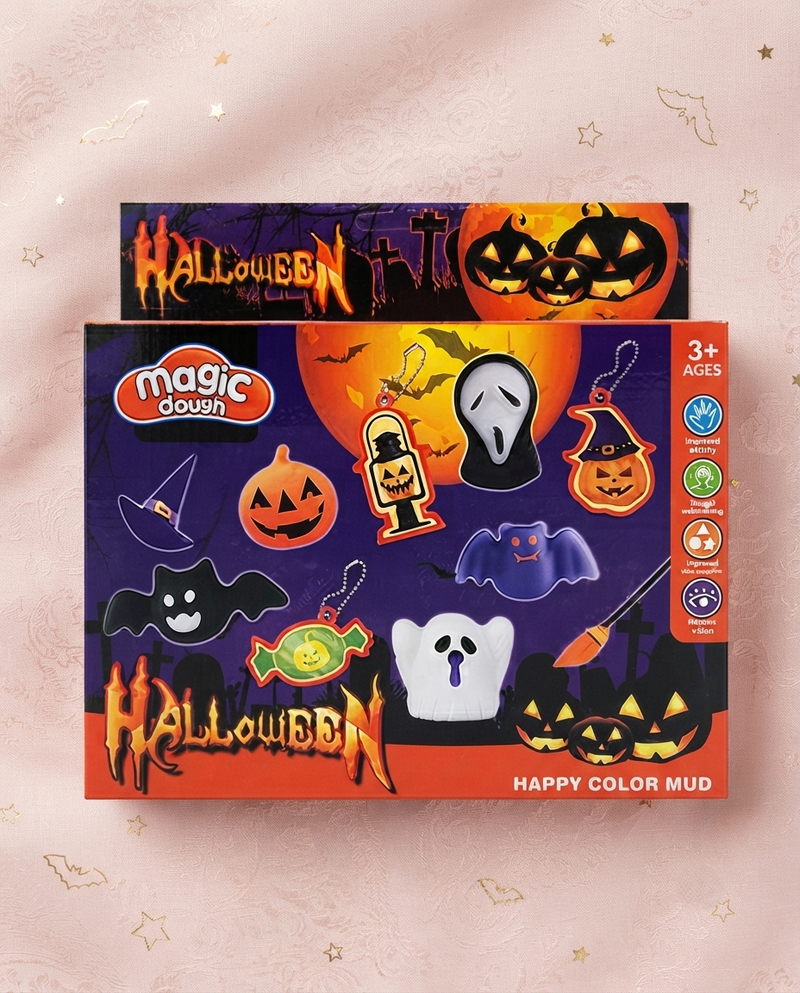 Halloween happy color mud