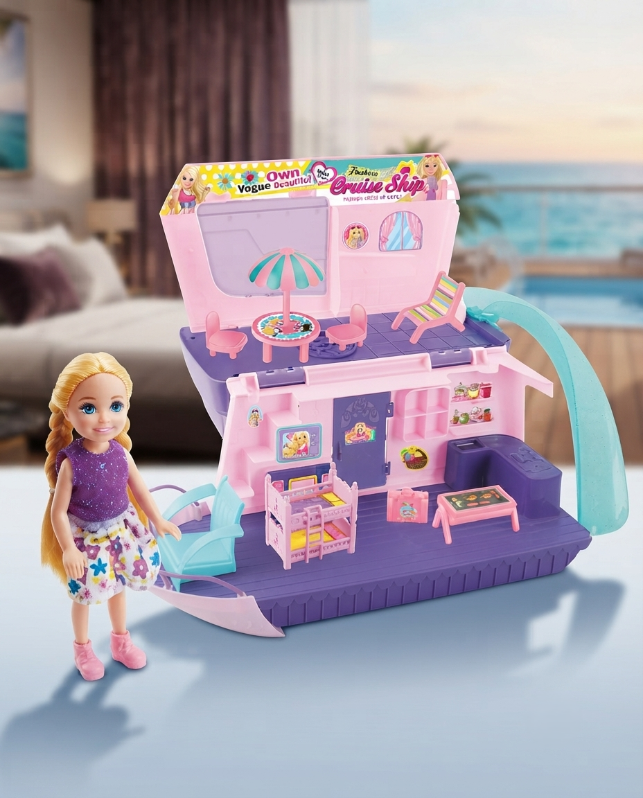 DIY Barbie Cruise Ship