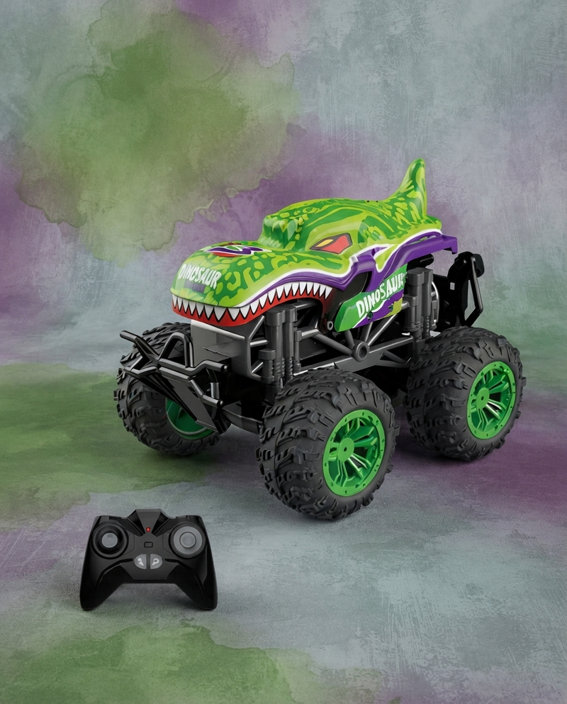STUNT CAR WITH MUSIC LIGHT 1:18 R/C