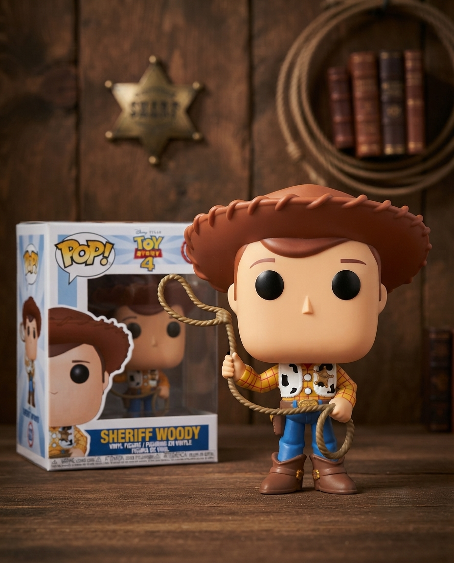 Funko Pop! Disney Toy Story 4 Woody Vinyl Figure