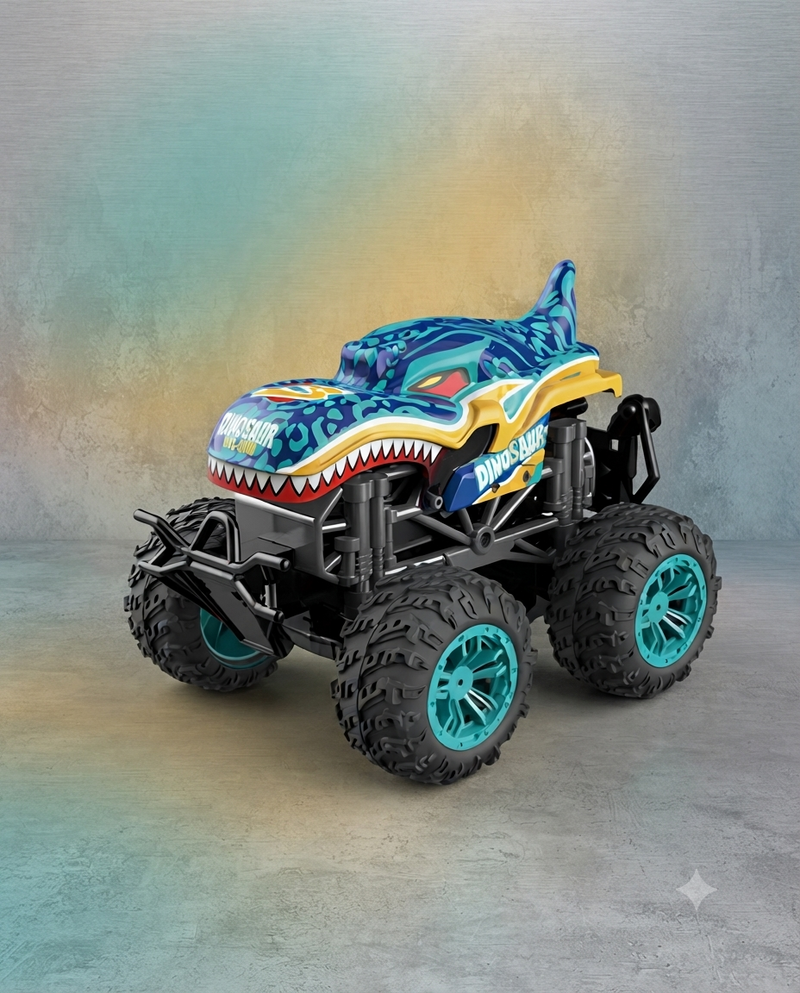 STUNT CAR WITH MUSIC LIGHT 1:18 R/C