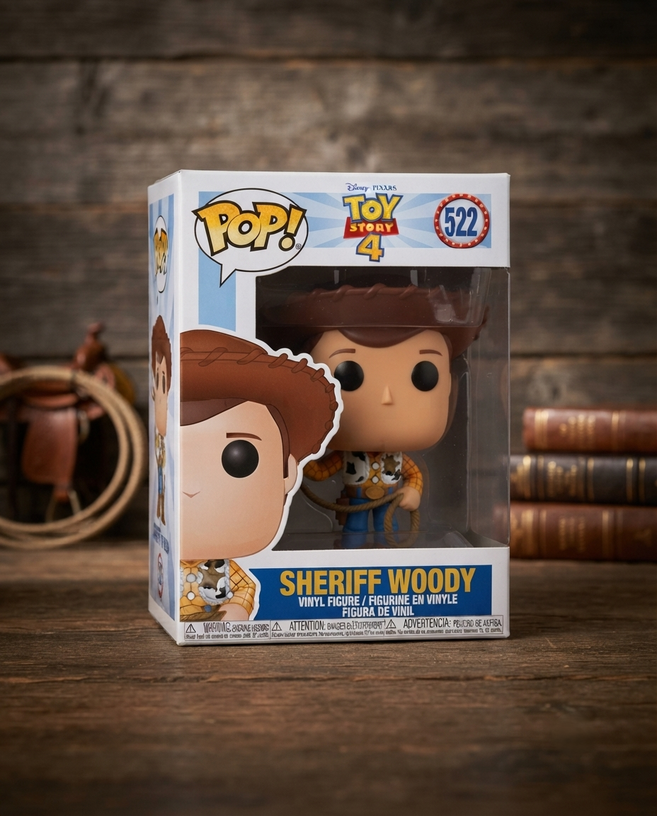 Funko Pop! Disney Toy Story 4 Woody Vinyl Figure