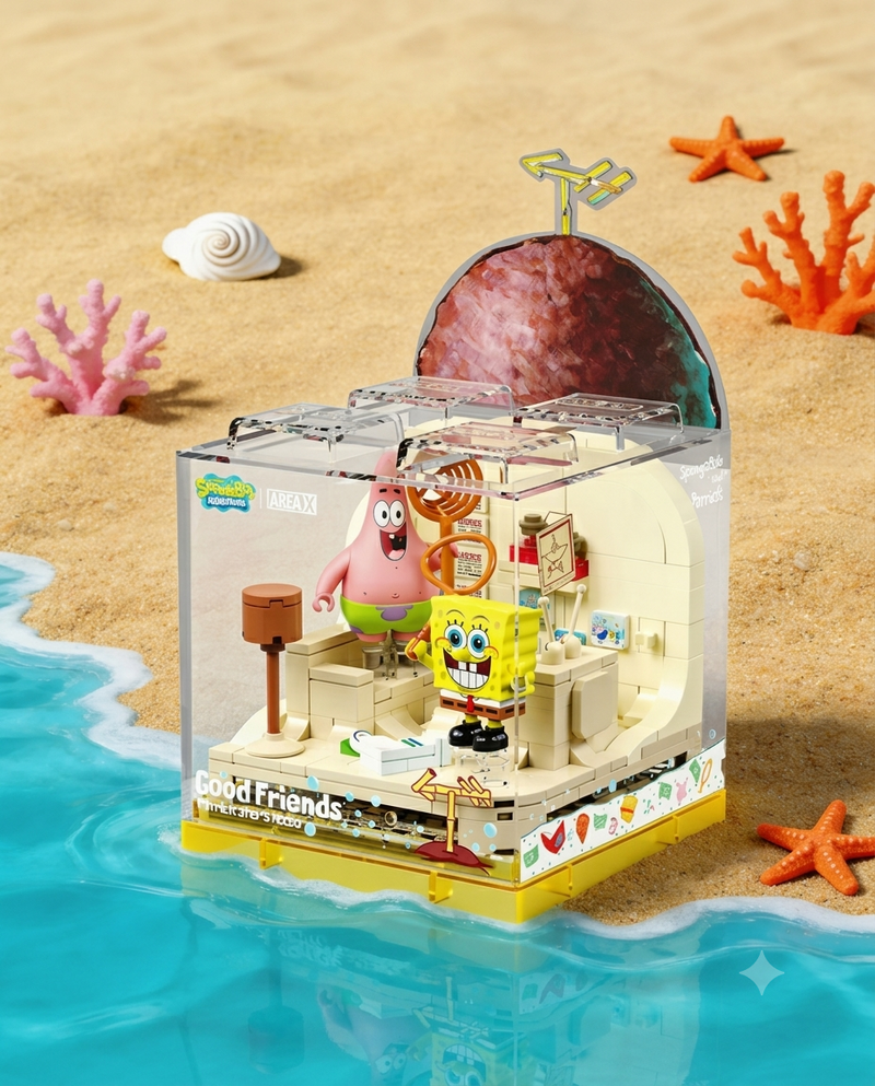 SpongeBob SquarePants Patrick’s Stone House