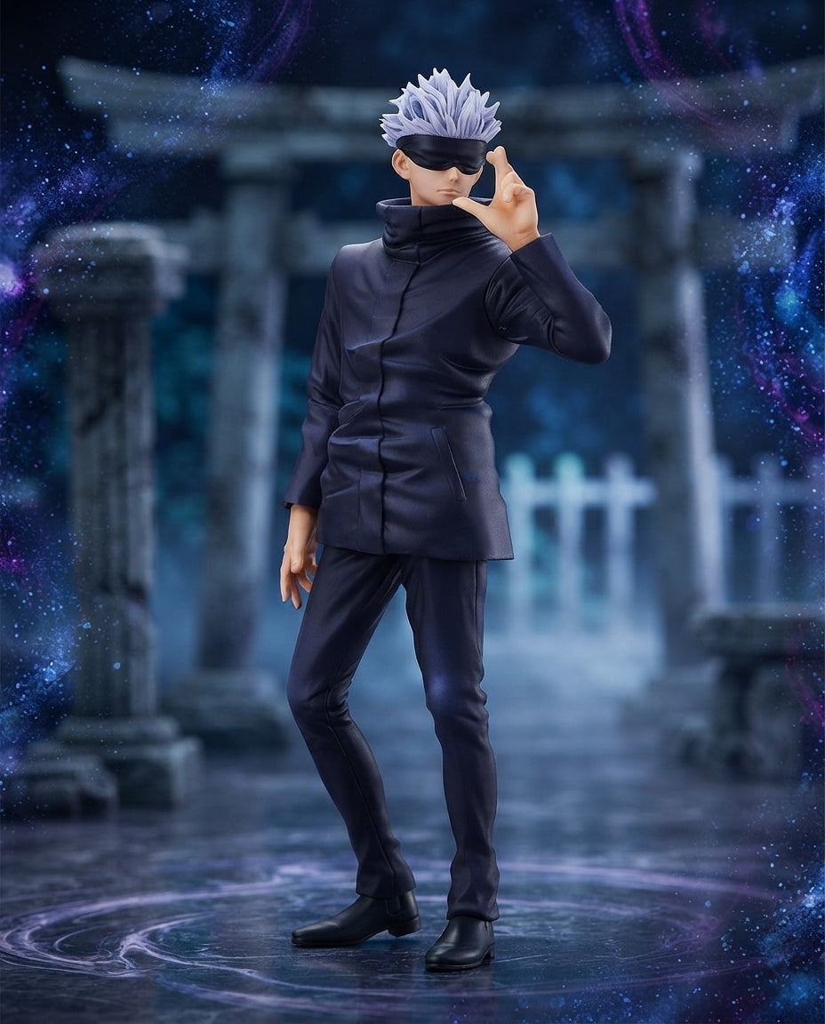 Banpresto BP17830 Jujutsu Kaisen Satoru Gojo Figure - Blindfold Variant Collectible