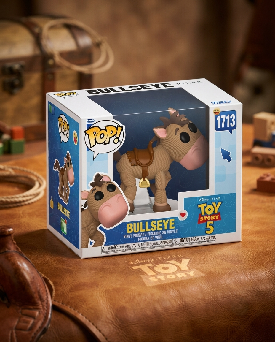 Funko Pop Premium Disney : Toy Story 5 - Bullseye