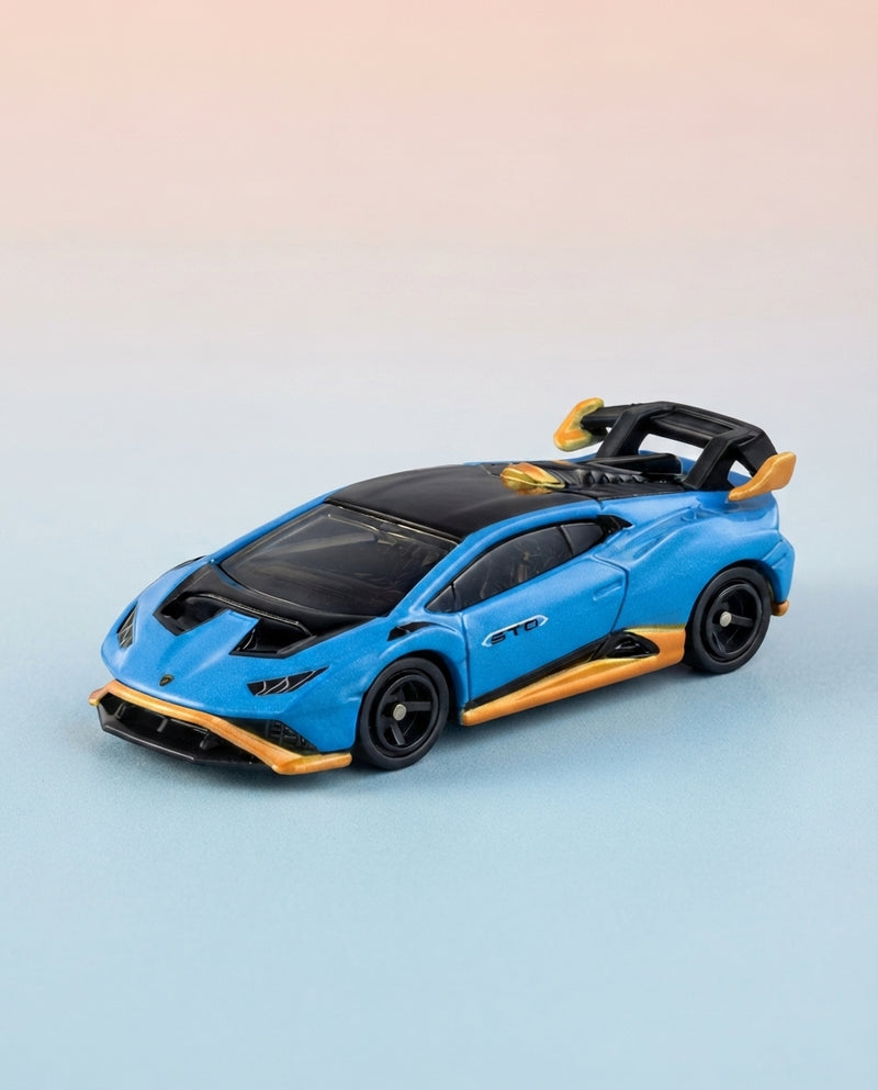 Tomica 11 Lamborghini Huracan STO - 1:62 Die-Cast Model Car