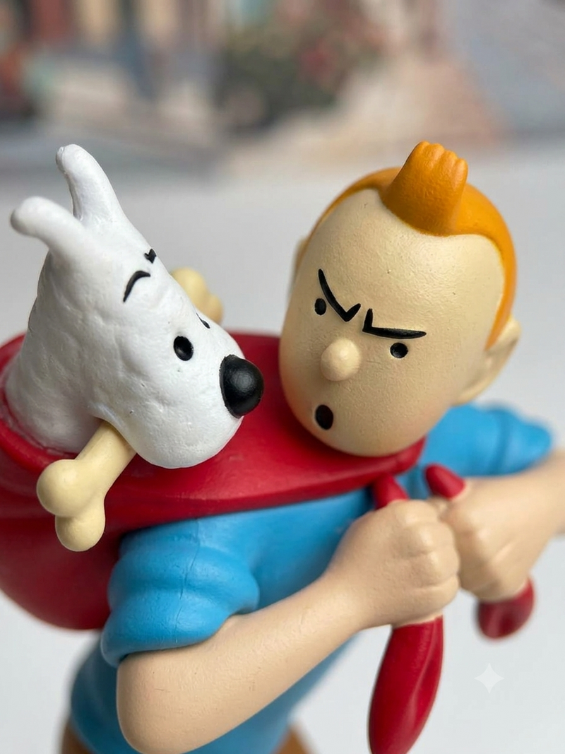 Tintin & Snowy Adventure PVC Figure