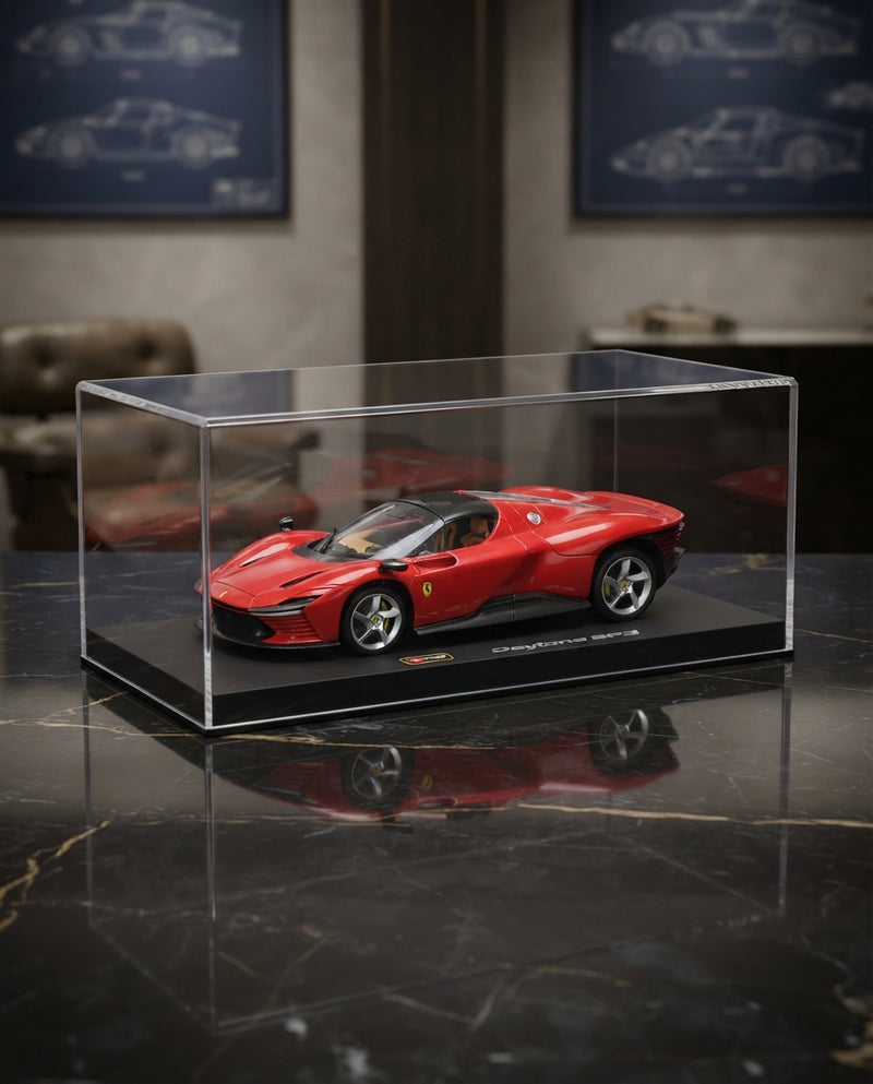 Bburago Ferrari Daytona SP3 Die-Cast Model Car 1:43 Scale – Red