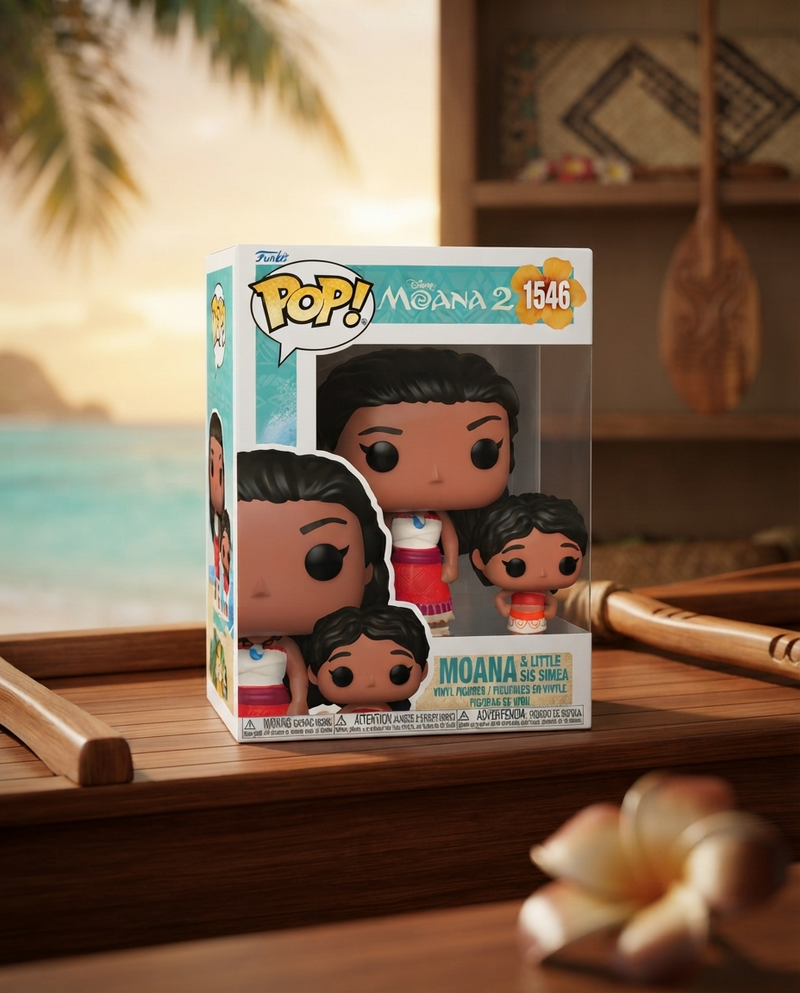 Funko Pop & Buddy! Disney: Moana 2 - Moana & Little Sis Simea