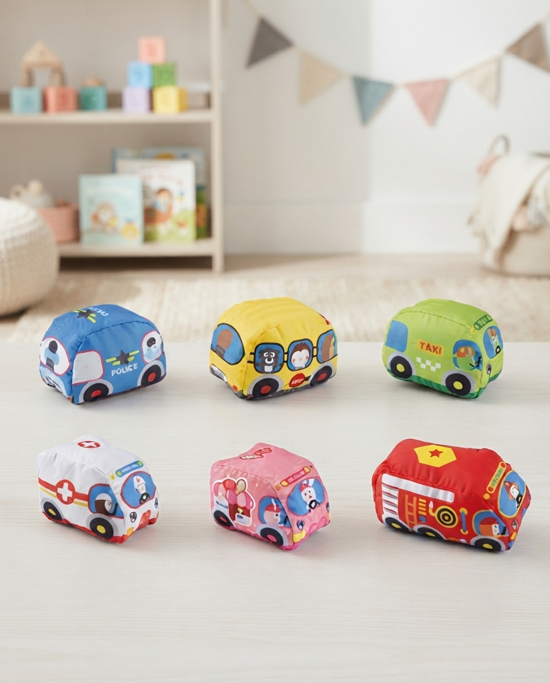 Huanger Game Carpet with Soft Cars