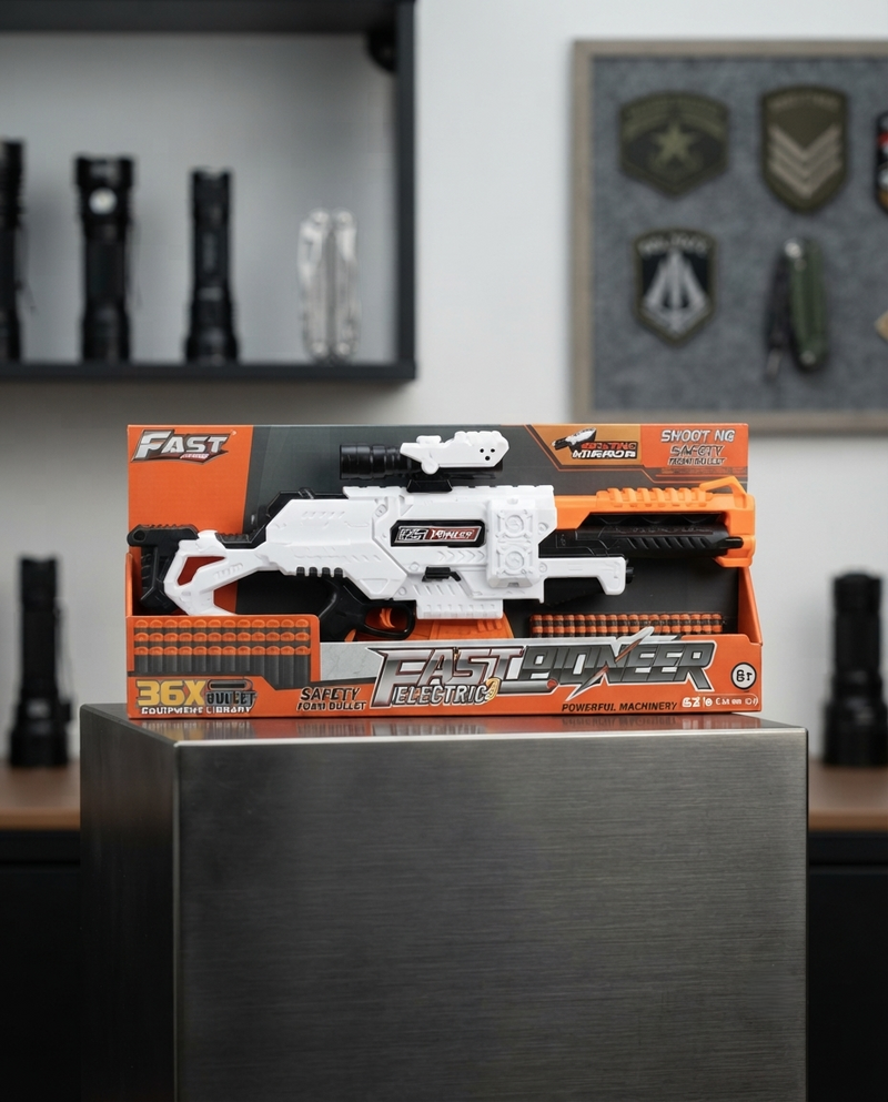 Fast Pioneer Electric Foam Dart Blaster