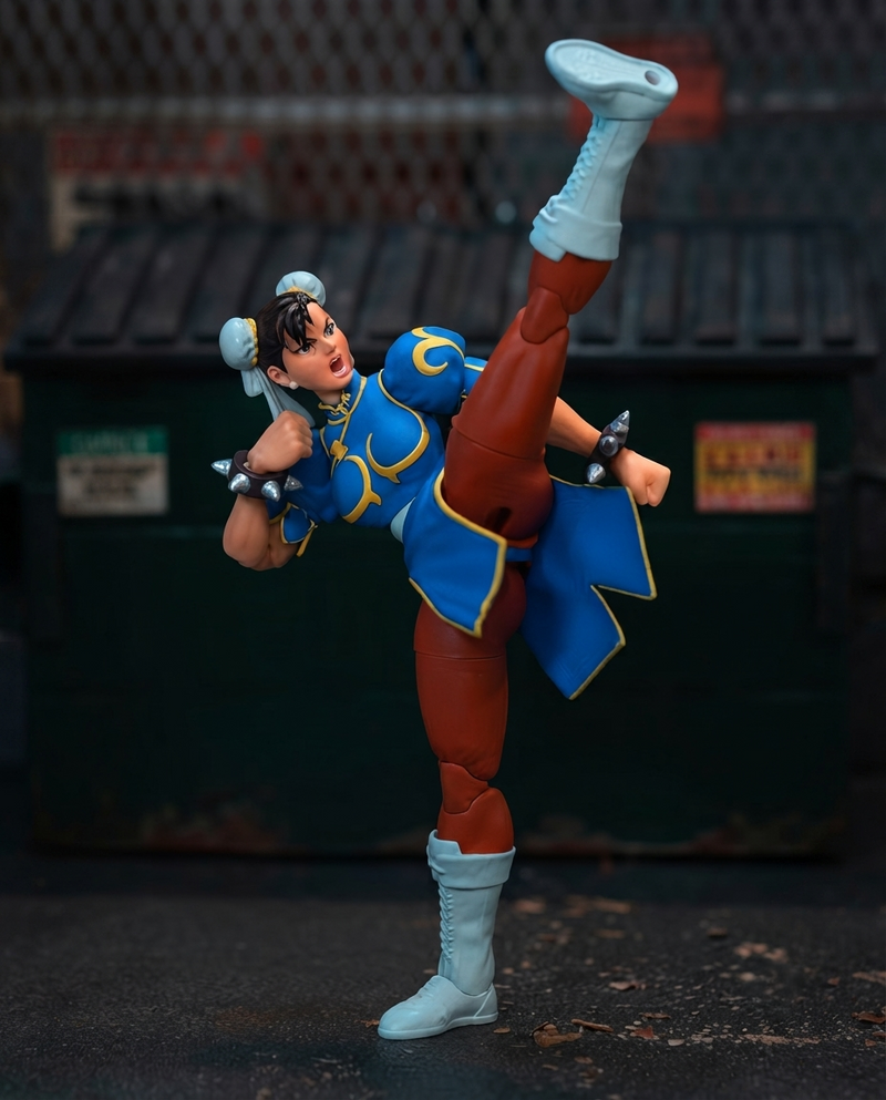 Jada Street Fighter II – Chun-Li Action Figure, 6 Inches