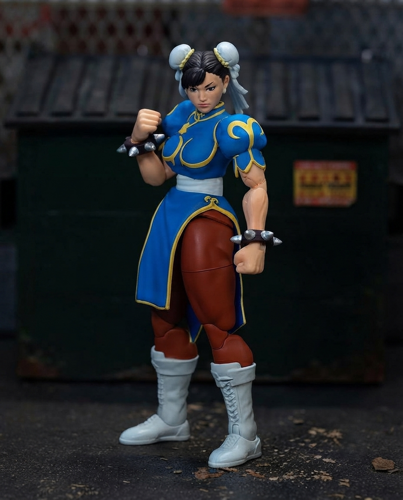 Jada Street Fighter II – Chun-Li Action Figure, 6 Inches
