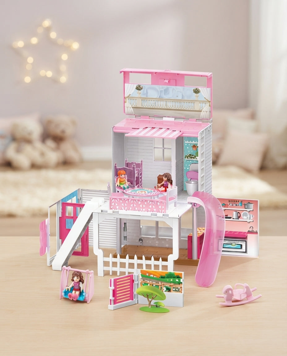 Pink Duplex Villa with Elevator & Helicopter
