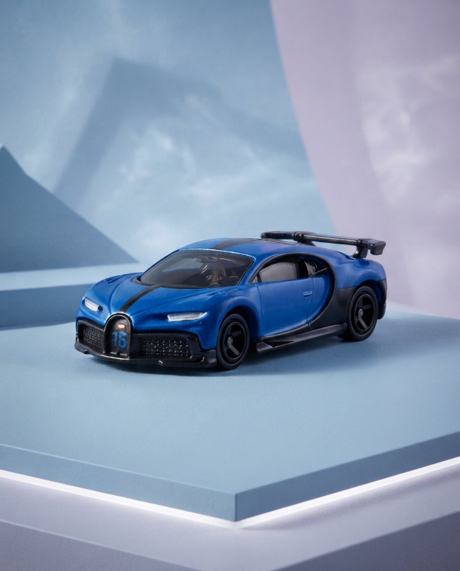 Takara Tomy Tomica 37 Bugatti Chiron Pur Sport - 1:63 Scale Die-Cast Model