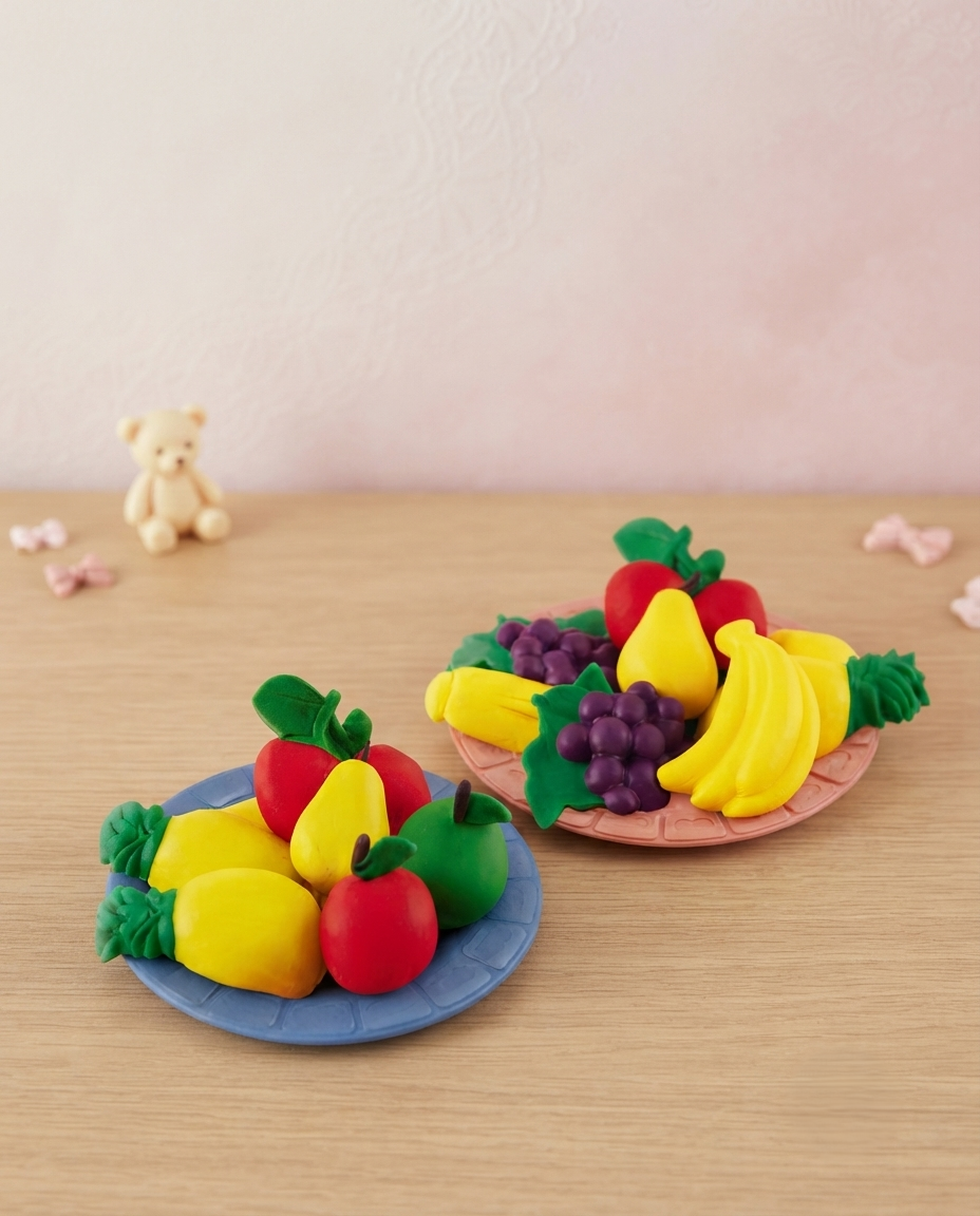 Happy color mud magic fruit