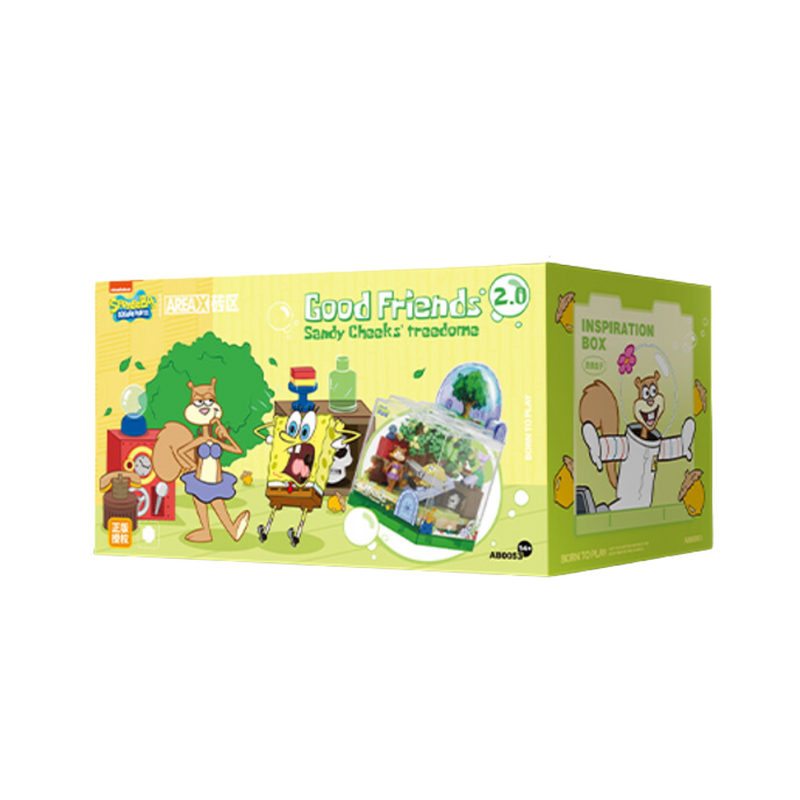 SEMBO Good Friends 2.0 – Sandy Cheeks' Treedome Playset (AB0053)