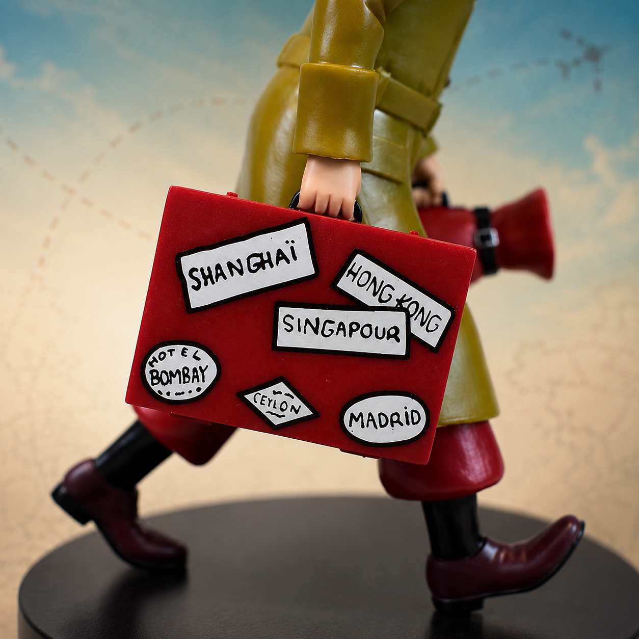 Tintin & Snowy Adventure PVC Figure