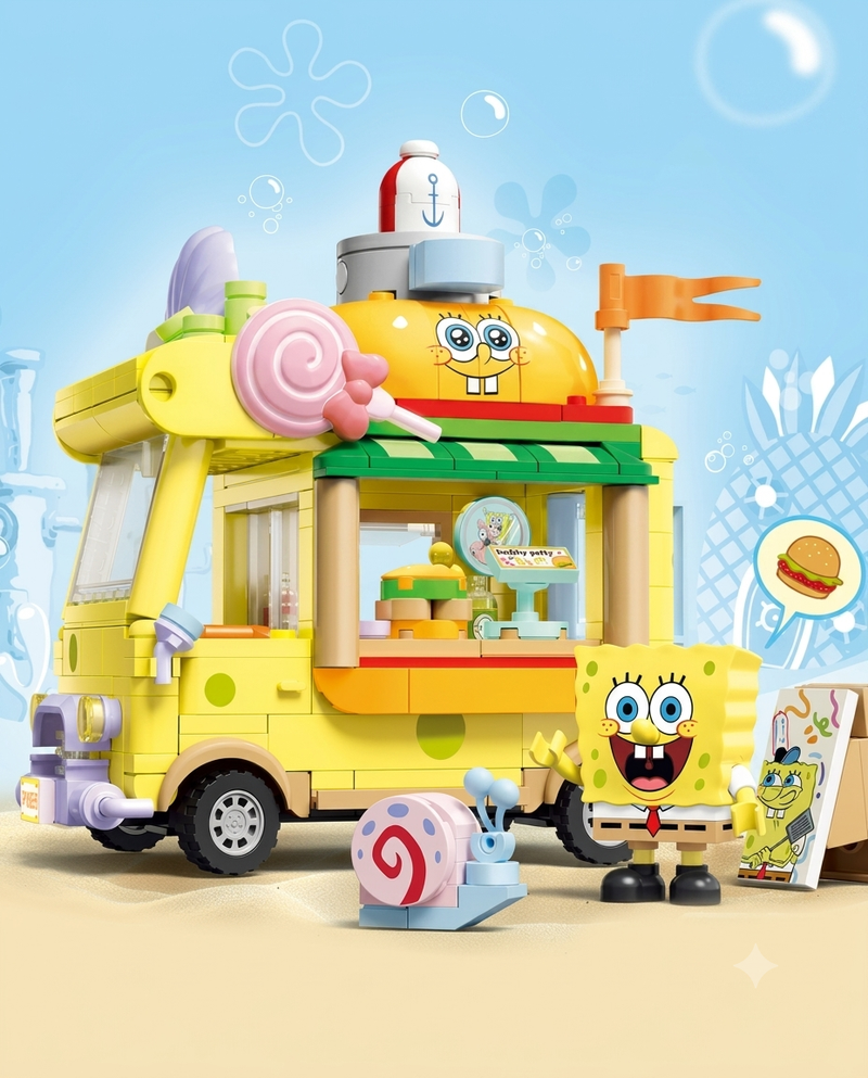 SpongeBob Ice Cream Burger Truck