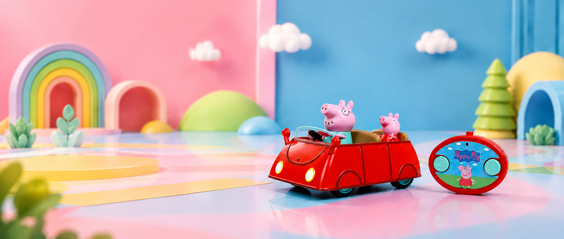 Peppa pig                                                Drive&Laugh