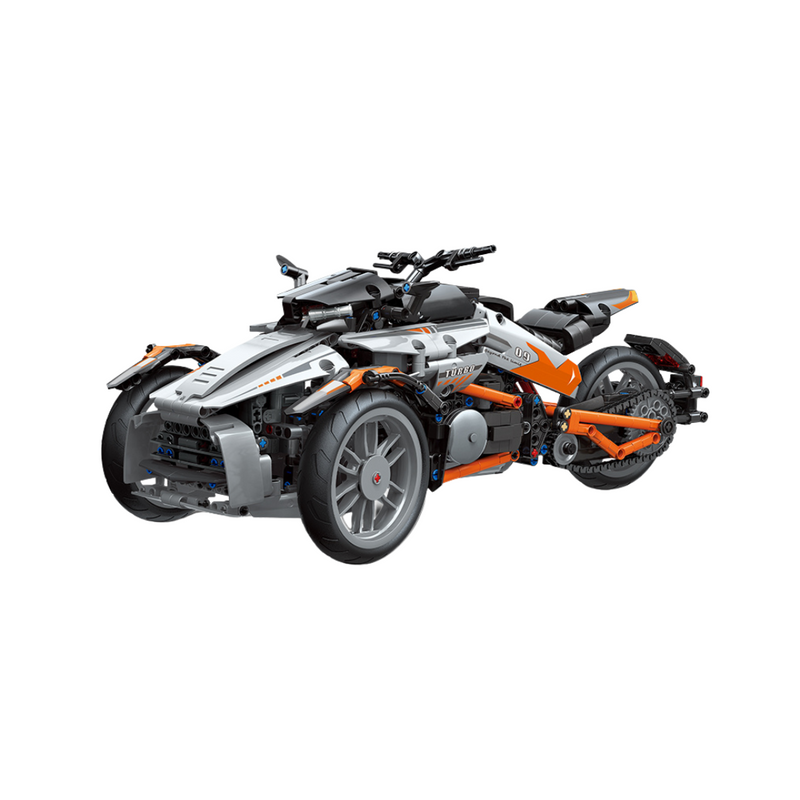 RC Motorcycle Building Playset