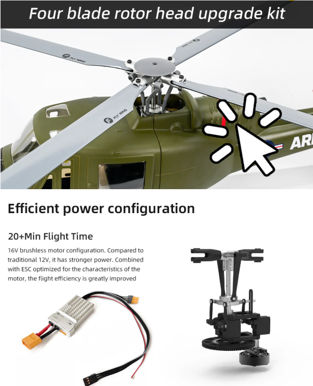 SUNDARE FLYWING UH1-V3 Huey 470
