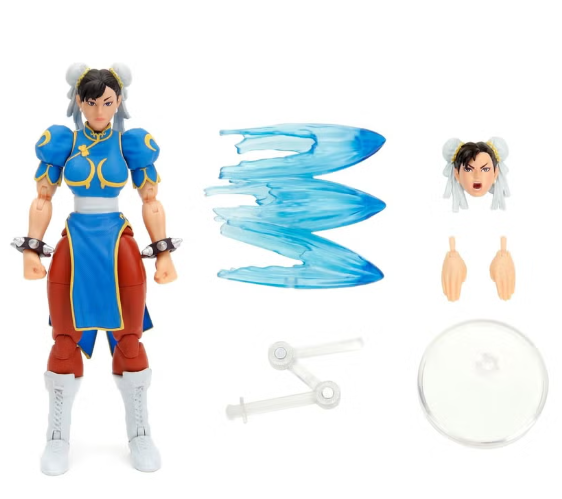 Jada Street Fighter II - Chun-Li Action Figure, 6 Inches