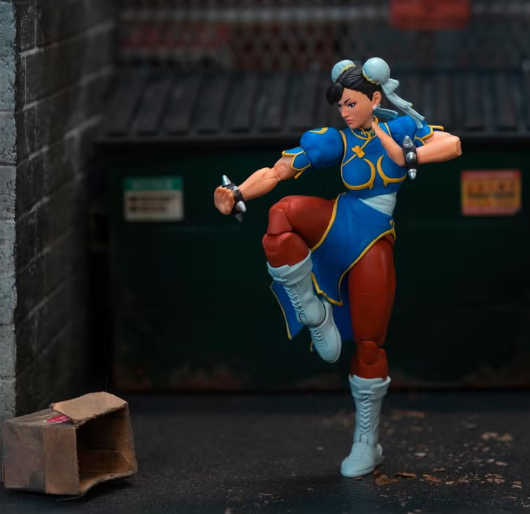 Jada Street Fighter II - Chun-Li Action Figure, 6 Inches