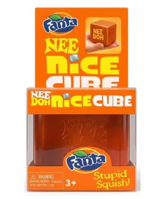 Fanta Nee Doh Nice Cube Squishy Fidget Toy