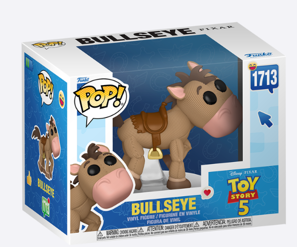 Funko Pop Premium Disney : Toy Story 5 - Bullseye