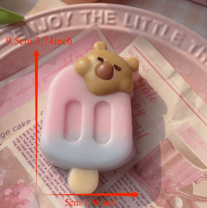 2PCS Taba Squishy, Squishy, Squishy Toy, Cheese Squishy for Office and Classroom Use, Butter for During Commute, Portable Management Tool