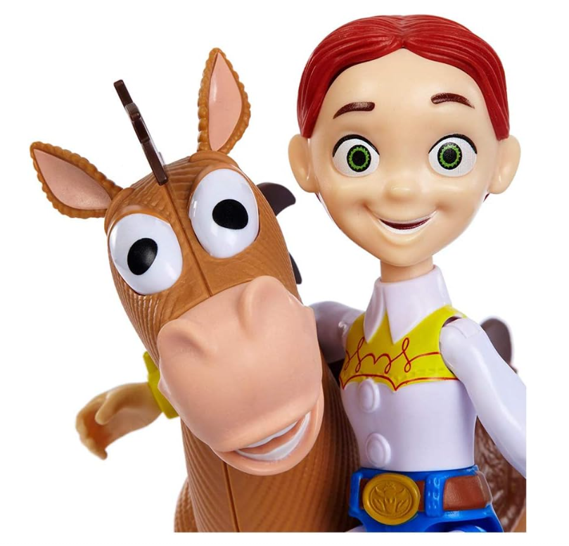 Toy Story GJH82 Disney Pixar Jessie and Bullseye, Pack of 2