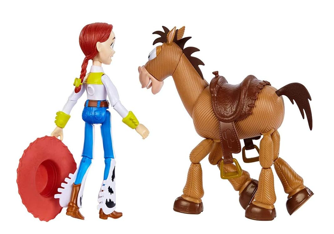 Toy Story GJH82 Disney Pixar Jessie and Bullseye, Pack of 2