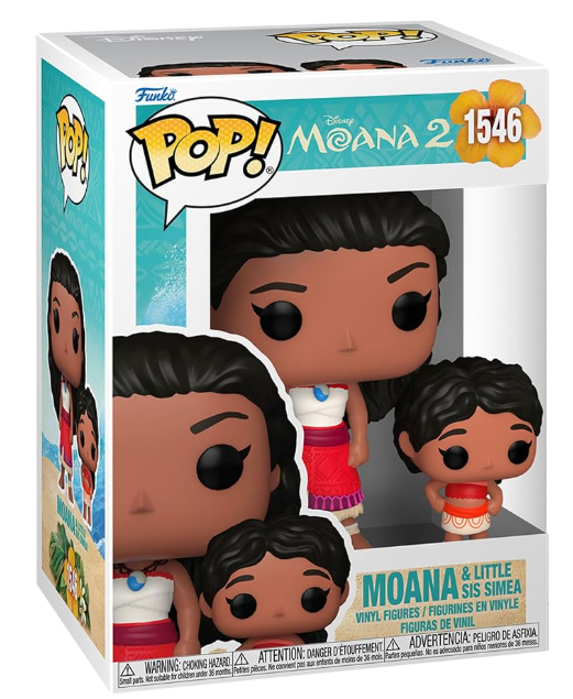 Funko Pop & Buddy! Disney: Moana 2 - Moana & Little Sis Simea