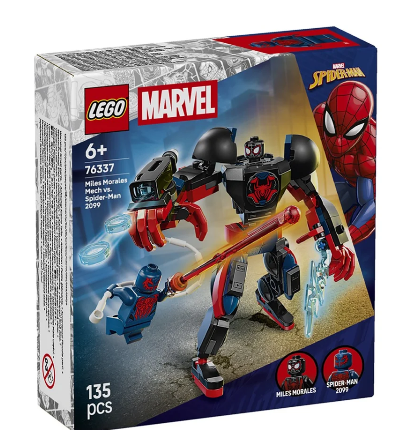 Lego Marvel Miles Morales Mech Vs. Spider-Man