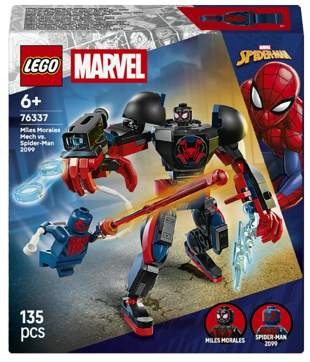 Lego Marvel Miles Morales Mech Vs. Spider-Man