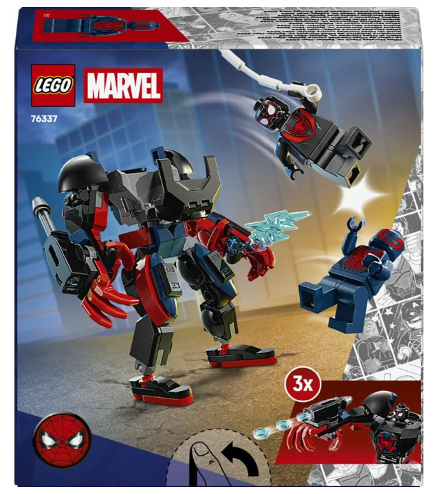 Lego Marvel Miles Morales Mech Vs. Spider-Man