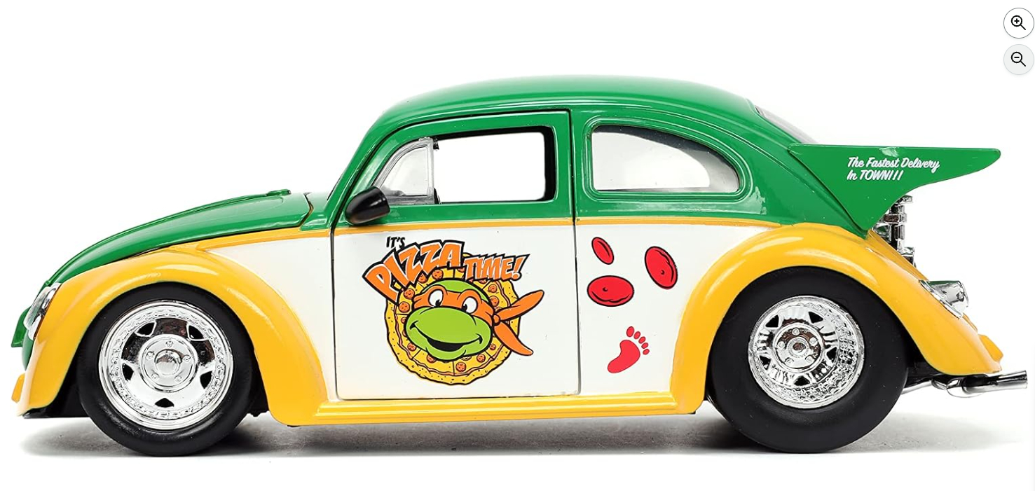 Teen Mutant Ninja Turtles 1959 Volkswagen Drag Beetle 1/24 Scale Model