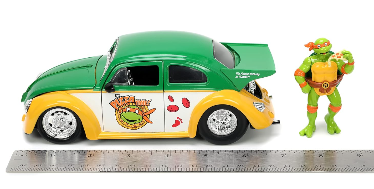 Teen Mutant Ninja Turtles 1959 Volkswagen Drag Beetle 1/24 Scale Model
