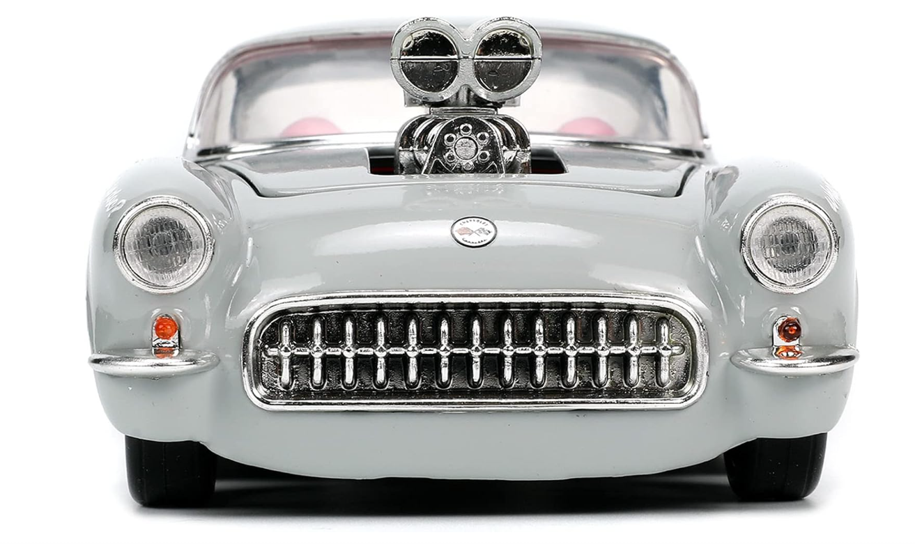 Jada Looney Tunes Bugs Bunny 1967 Chevrolet Corvette - 1:24 Scale Die-Cast Model