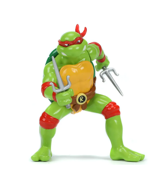 JADA Teenage Mutant Ninja Turtles Die-Cast Car With Figure – 1:24 Scale Die-Cast Model