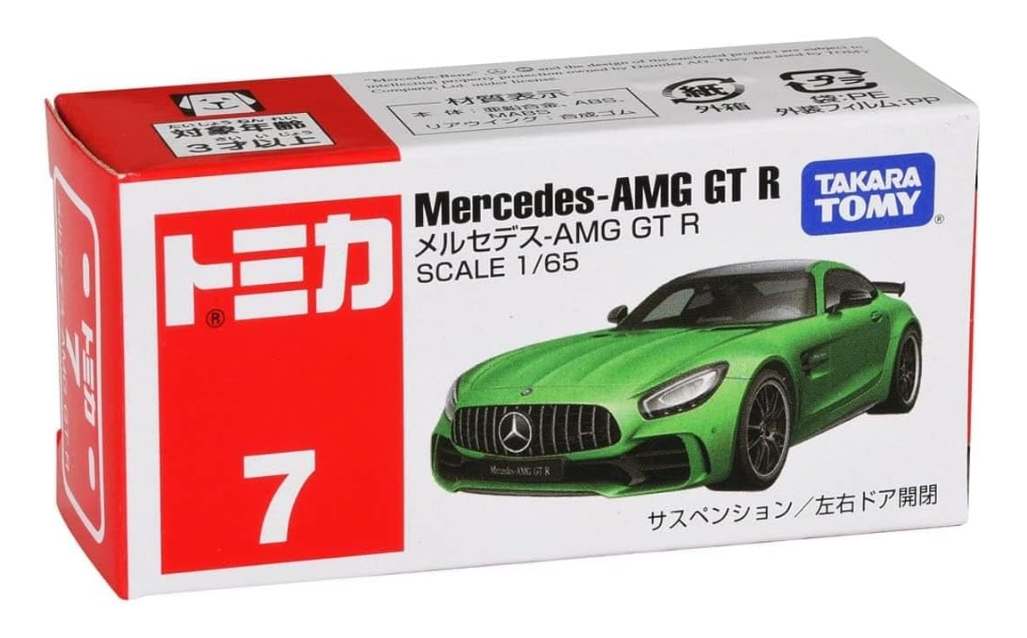 Takara Tomy Tomica 7 Mercedes-AMG GT R - 1:65 Scale Die-Cast Model