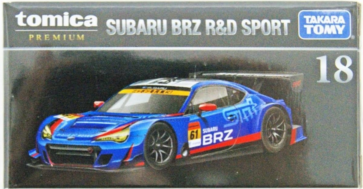 Tomica 18 Subaru BRZ R&D Sport - Die-Cast Model Car
