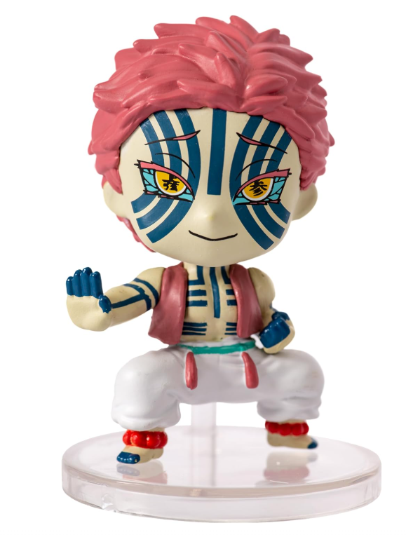 Bandai Chibi Masters Demon Slayer VE77083 Akaza – 8 cm Action Figure