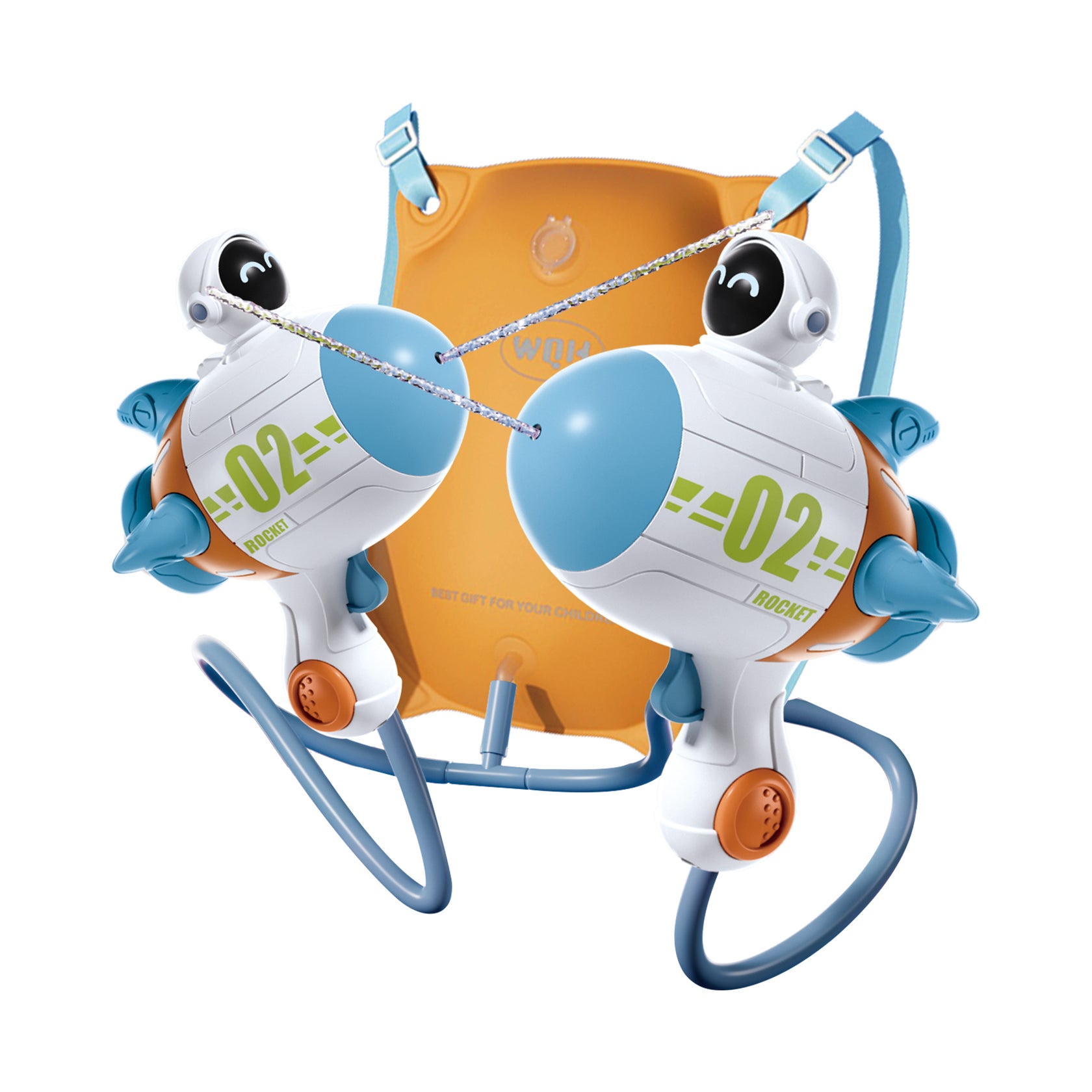 Space Rocket Water Gun Backpack – product view