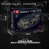 Mould King 13182 Huayra Hyper Car Model Building Set