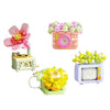 SEMBO Flower Workshop Building Block Set