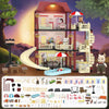 3 in 1 DIY Koala Diary (koala town) Luxury Holiday Villas model, with 212 pcs for 3+ years
