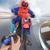 AiJH 1/10 Scale RC Drift Spray Motorcycle