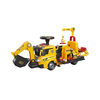 Carro Correpasillo Excavadora Musical con Volante
